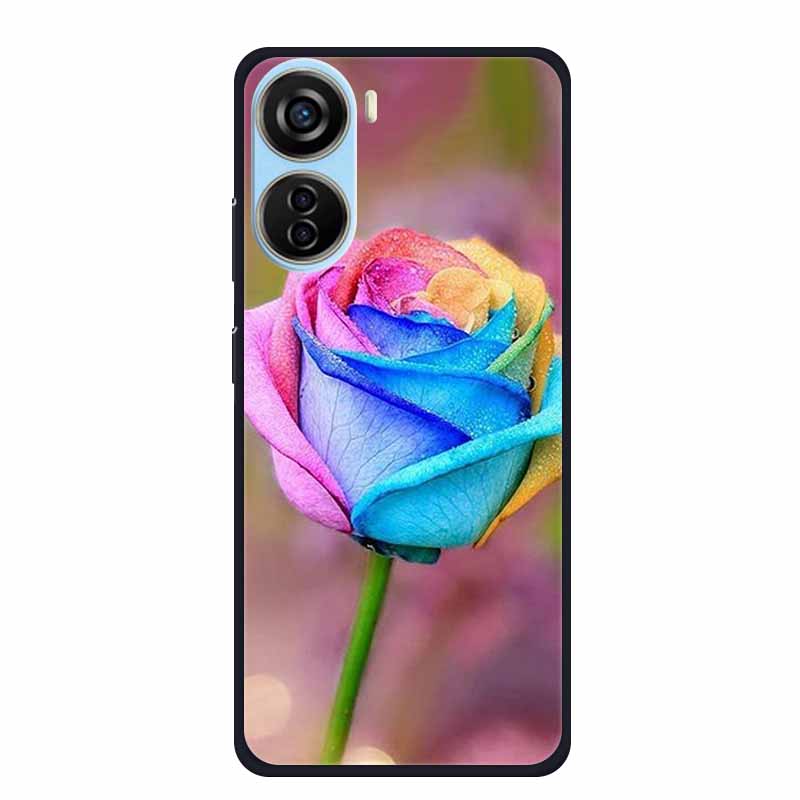 Чехол для телефона ZTE Axon 40 Lite Задняя крышка Черный Силиконовый Мягкий Чехол Для ZTE Blade V41 Vita V50 Дизайн 5G LIBERO 5G IV Чехол