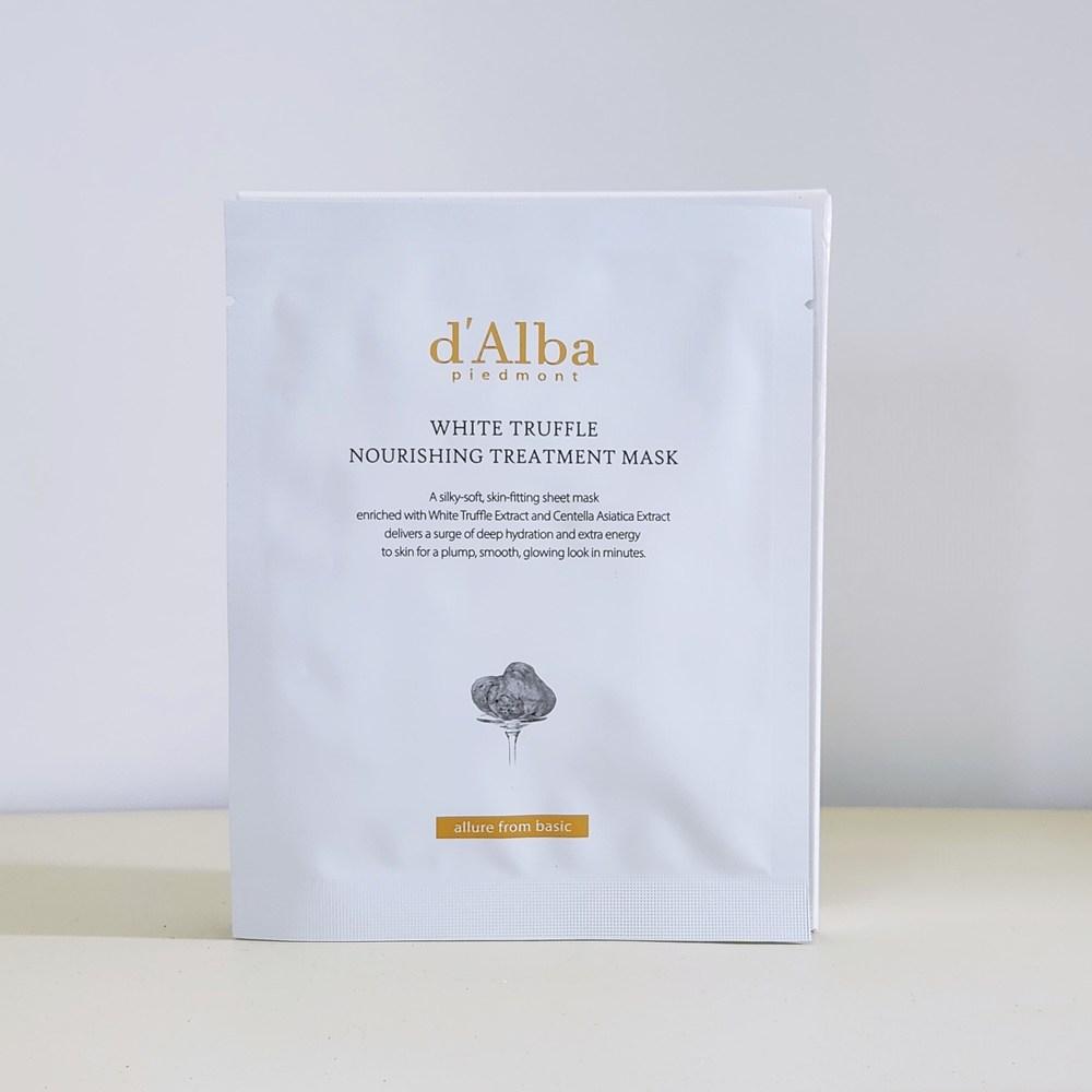 d'Alba Питательная лечебная маска с белым трюфелем 25 мл, 1 упаковка, 1 шт.
