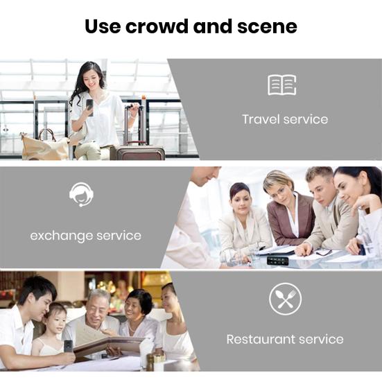 Устройство для перевода языка поддерживает 138 языков, двусторонний голосовой переводчик в реальном времени