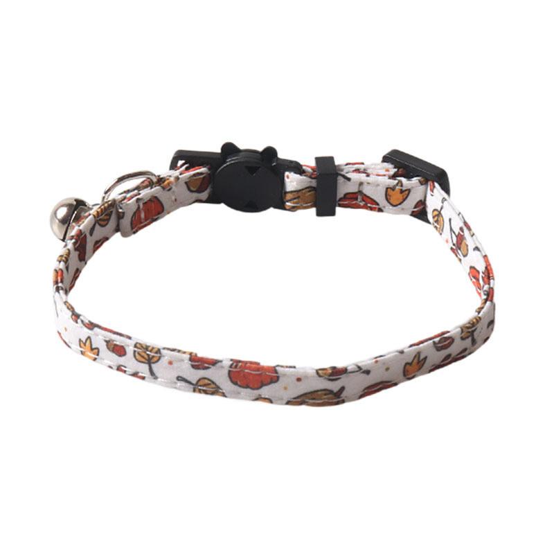 Очаровательный новый ошейник для питомца из осенней серии с кленовыми листьями и тыквами, треугольный шарф и дизайн с подсолнухом