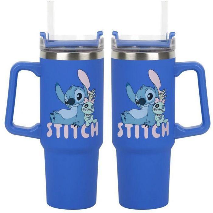 Mug - paladone - disney stitch - 900 ml - multicolore - plastique - enfant