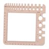 Quilting Rulers Crochet Pin Portable Reusable Knitting Gauge Household Ruler Wood Braiding