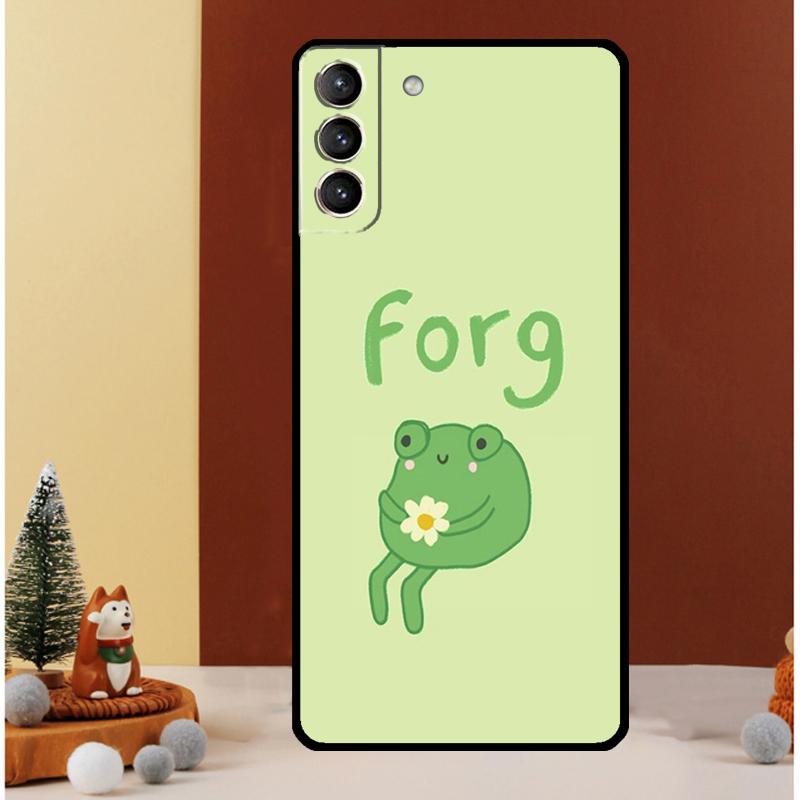 Милый Мультяшный Чехол-Лягушонок Для Samsung Galaxy S25 S26 Ultra S21 S22 S20 S23 S24 Ultra S10 Plus S25 FE Чехол Funda