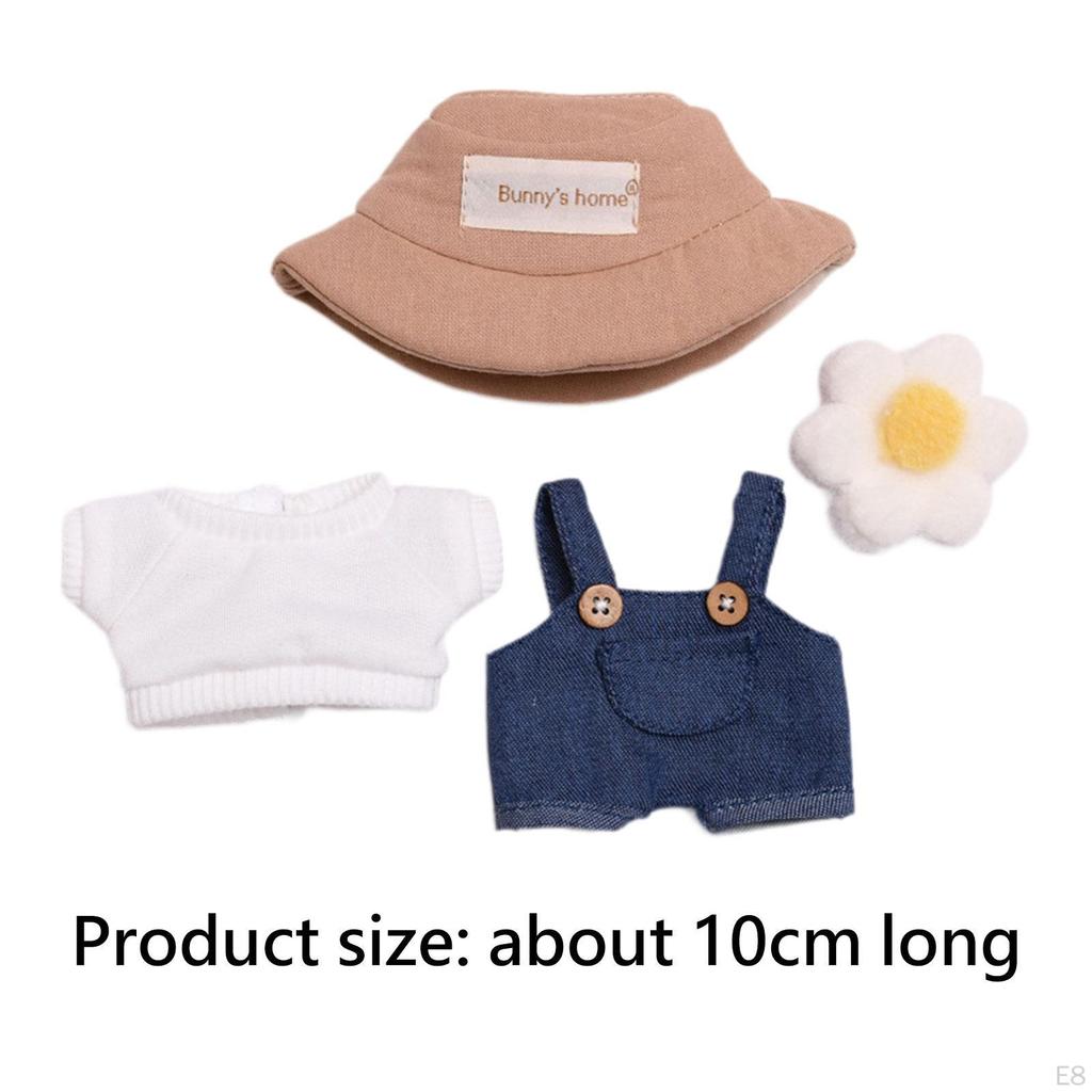Stuffed Doll T Shirt and Pants Fashion Make Your Own Dolls for 6.69inch Carrot