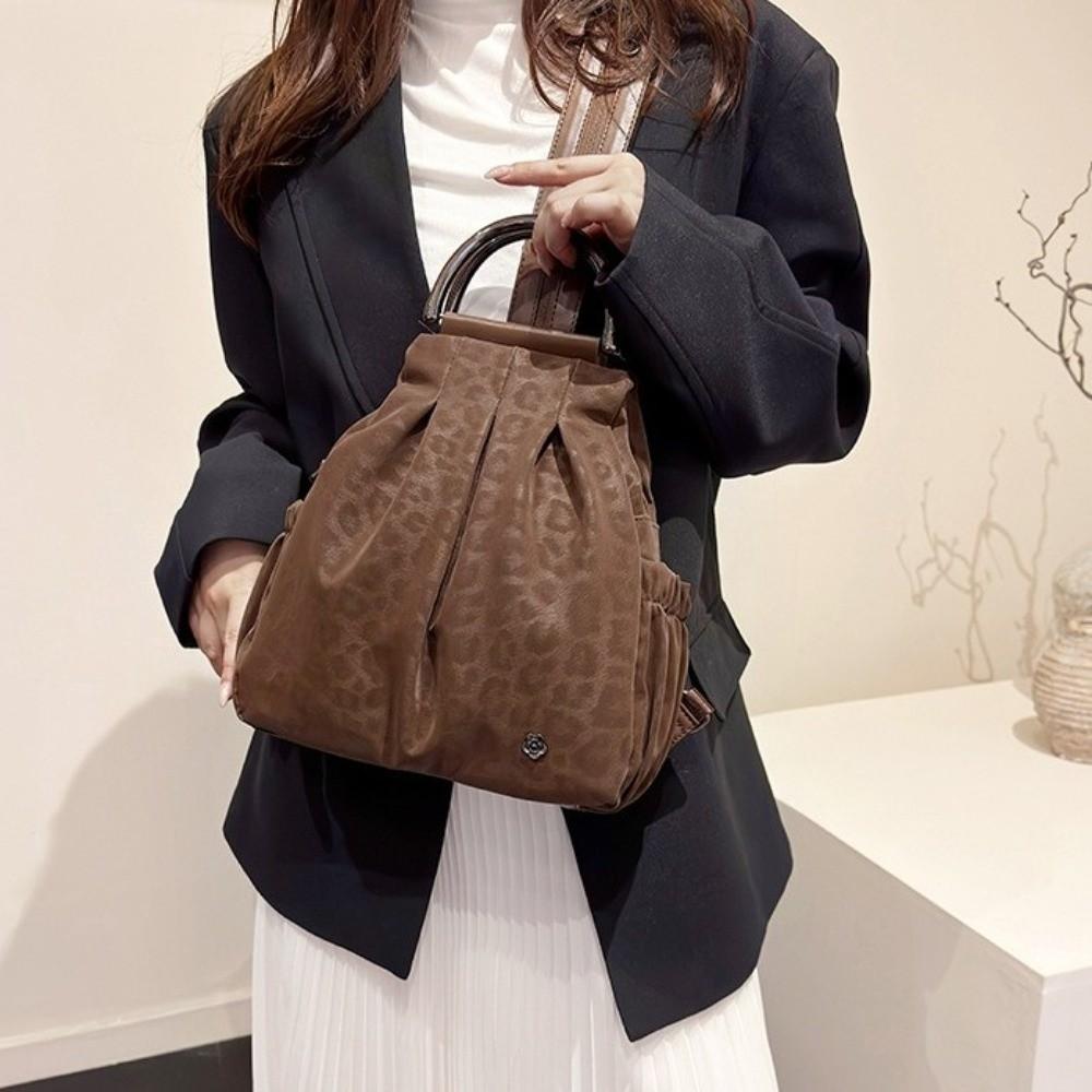 Large Capacity School Shoulder Bag Multi-pocket Travel Bag Fashion Three-way Backpack Shopping