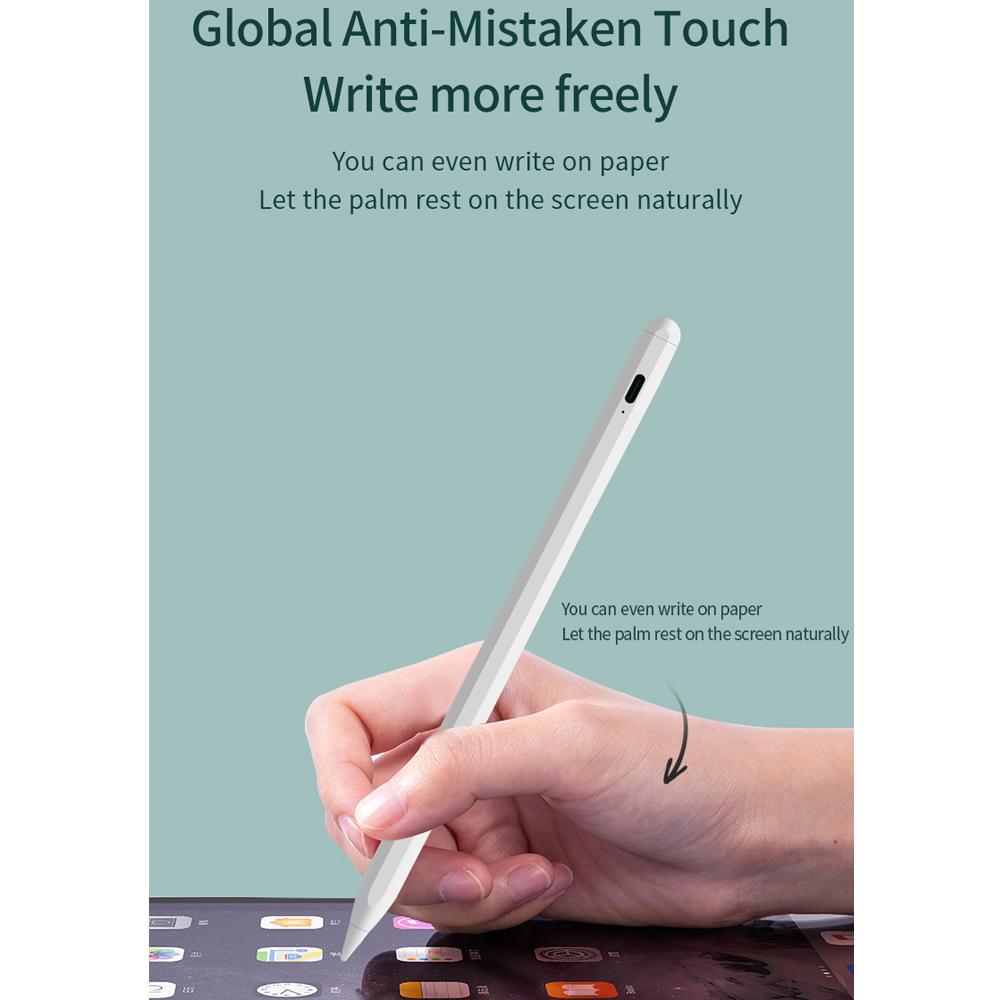 Стилус для Apple Pencil 2 1 iPad Pencil для iPad Pen Air 4 5 7 8 9 Mini 6 2018-2023 для Apple Pencil с отклонением наклона ладони