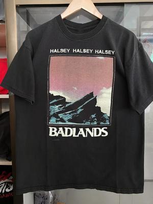 Винтажная футболка Halsey BADLAND 2015 Унисекс Концертная от S до 4XL