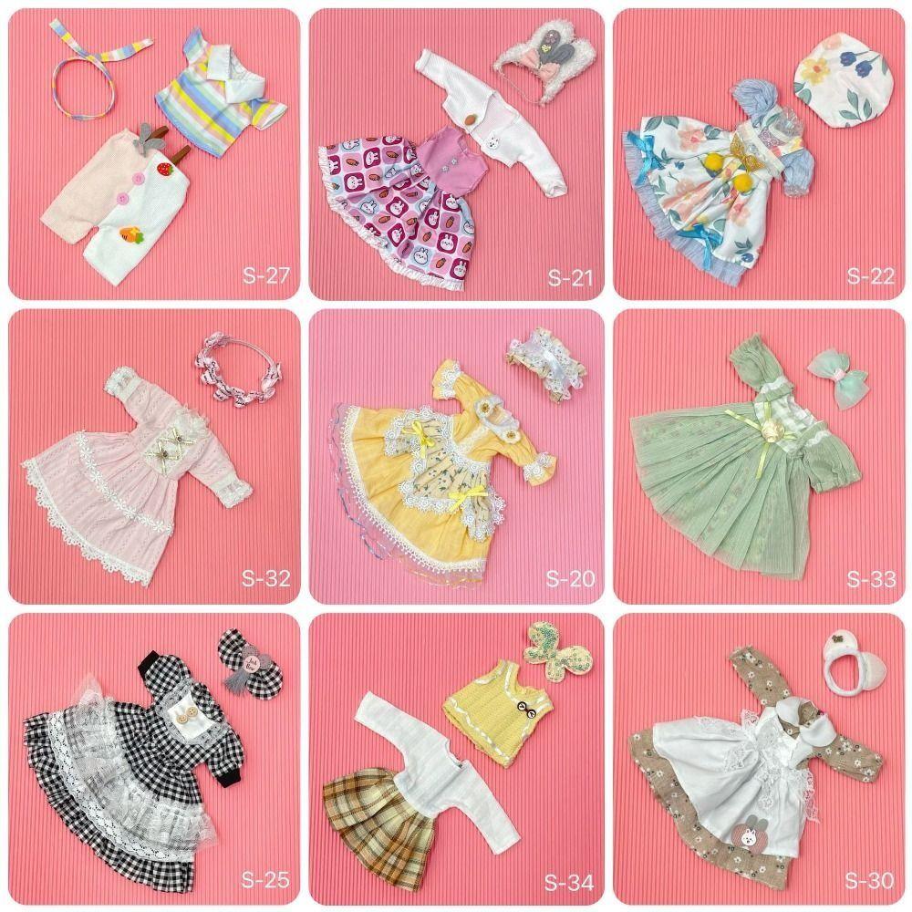 Изысканная одежда для кукол, многофункциональное платье для кукол из хлопка 30 см, платье для кукол BJD 30 см, куклы BJD