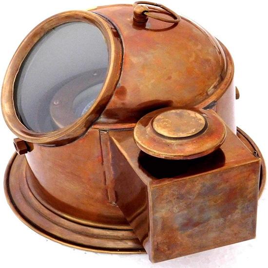 Compass Directional Antique Working Compass for Hiking Survival Boating Gifts E