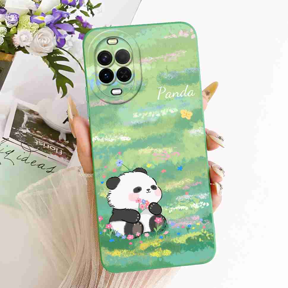 For Huawei nova 15 5G PSN-AL00 Case Cute Panda Rabbit Silicone Full Protcetion Cover For Huawei nova15 Nova 15 6.7" Bumper Shell