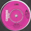 7-дюймовая пластинка LIME Your Love CAR227 Carrere 1981 UK Танцевальная Электроника Б/у