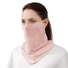 Ice Silk Summer Mask Sun Protection Neck Gaiter Scarf Breathable Cycling Balaclava  Hiking