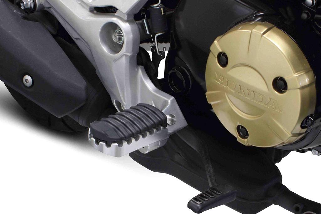 SP Takekawa Комплект широких подножек, Серебристый, Ducks 125, Monkey 125, GROM, MSX125, CB125R, CBR250R 06-13-0091