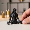 Стабильная Основа Фитнес Модель 3D Печатная Фигурка Мышечного Мужчины с Гантелями, Мини Настольный Декор для Дома Офиса Тренажерного Зала Стола Хранения Декорация Полки,