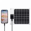 5W 5V Power Solar Charging Pad USB Output Cell Phone Outdoor Solar Charger Outdoor Portable Hangable Mobile