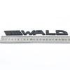 Car styling 3D metal WALD Black Bison Emblem Badge Decals  Fender Rear Trunk Side Car Sticker for Mercedes-Benz E S