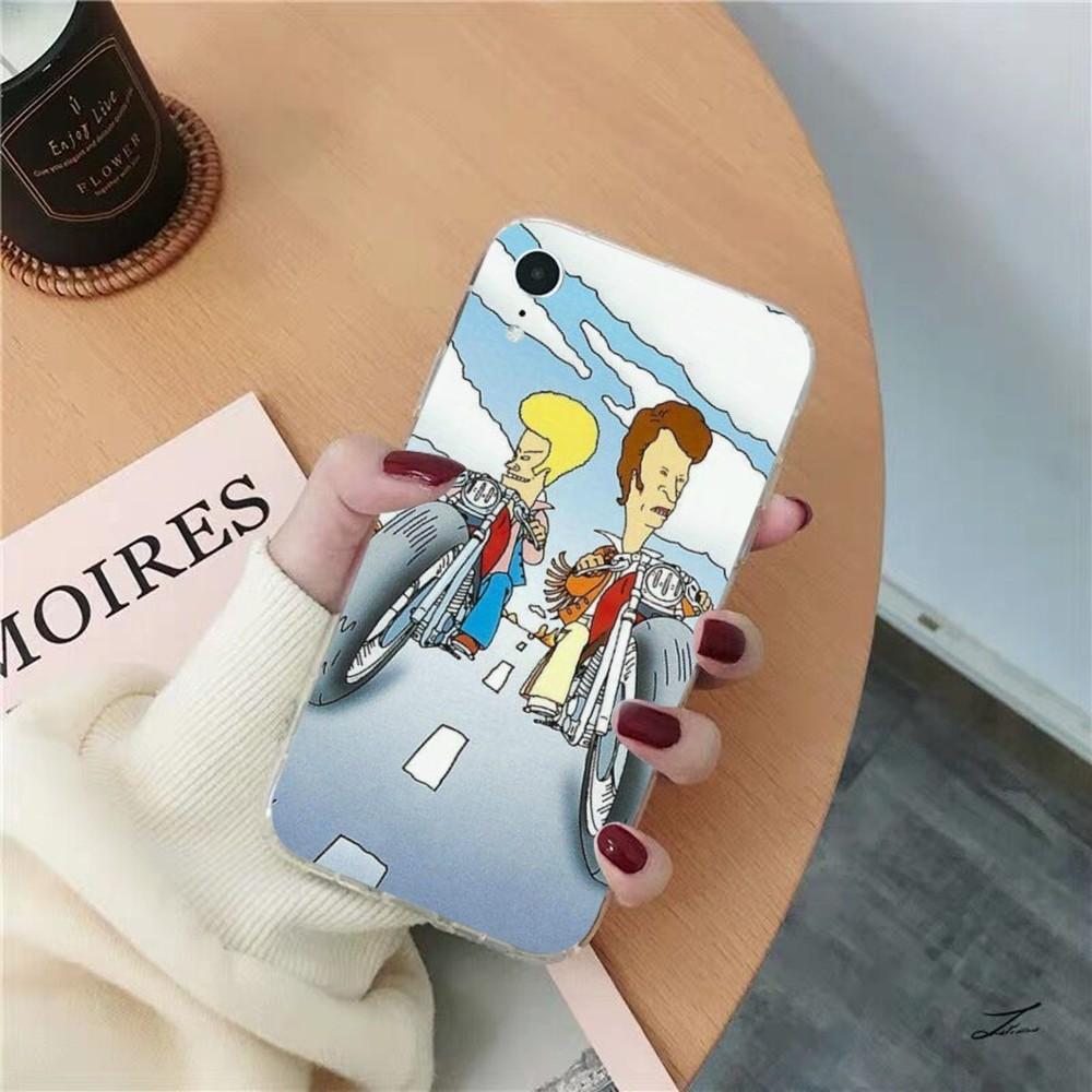 Чехол для телефона Beavis And Butthead для iPhone 8 7 6 6S Plus X SE 2020 XR XS 14 11 12 13 Mini Pro Max Чехол для мобильного телефона