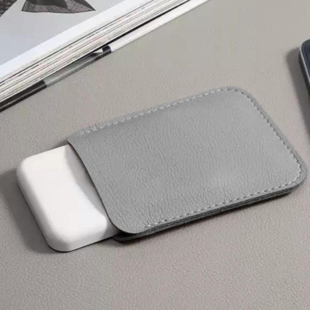 Беспроводная мышь Чехол для хранения Универсальный многоразовый кожаный защитный чехол для мыши Органайзер для аксессуаров для ноутбука