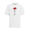 Naruto Akatsuki Shirt Cloud Symbols Anime Coslpay Organic Cotton Mens S-XXXL