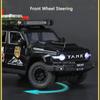 1:24 Tank 300 500HI4-T Car Toy Models Alloy Diecast Off-road Vehicles Sound Light Doors Opened Pull Back for Boys Birthday Gifts