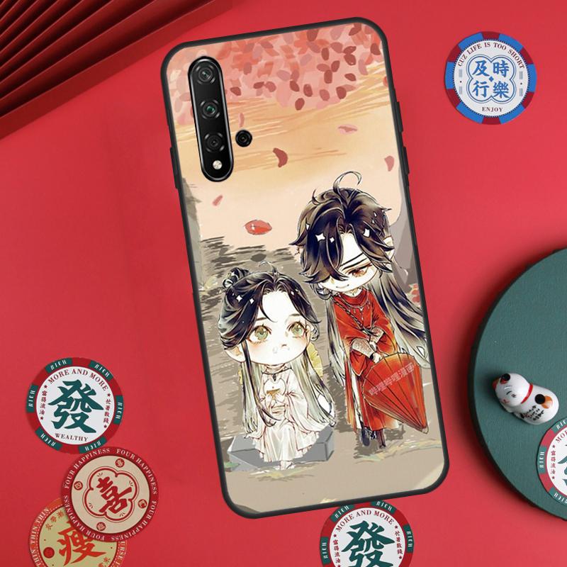 Чехол в китайском стиле Тянь Гуань Ци Фу для Huawei Nova 12s 7i 8i 11i 12i Y73 Y70 Y90 Y60 Y72 Y61 Y91 9 10 SE P30 Pro P40 Lite
