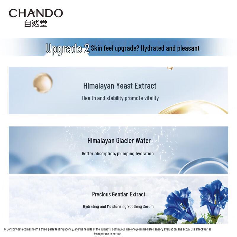 CHANDO Snow Region Essence Hydrating Skincare Set