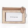 Coach Кошелек FCW870 CW870 песочно-серый фирменный брелок для ключей из холста с покрытием Mini Skinny ID Case [Coach] (Чехол для монет) Женская [Товар Outlet] [Бренд] [Товар]
