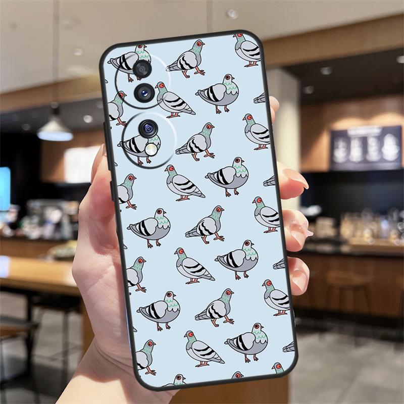 Чехол с голубями для Honor Magic 8 Lite 5 6 7 Pro Honor Win RT 400 200 50 70 90 X8c X9a X9b X9c X9d Чехол