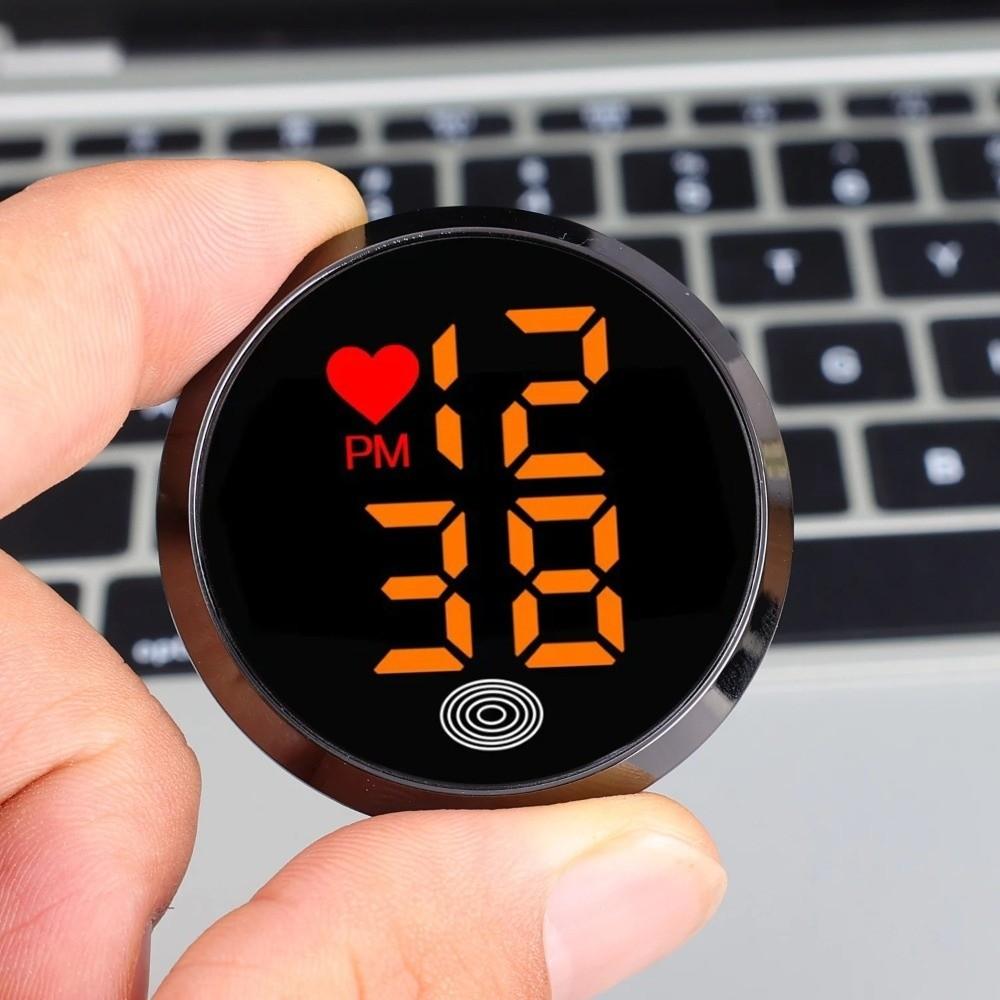 Touch-Activated Car Dashboard Clock Mini LED Electronic Watch Digital Clock Home/Office
