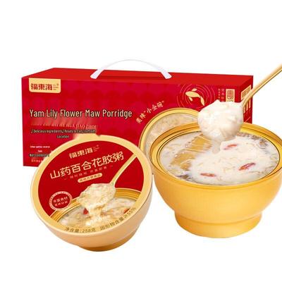 Рисовая каша с ямсом, лилией и рыбьим пузырем Фудунхай