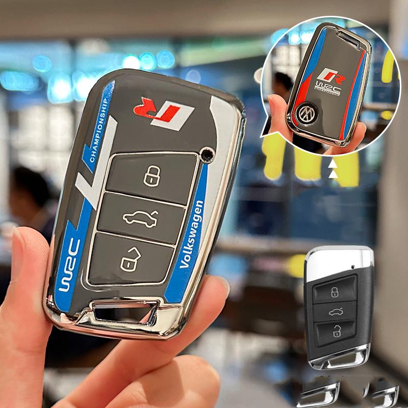 Для VOLKSWAGEN TPU Чехол-держатель-защита для умного ключа автомобиля-брелка Для VW Volkseagen Passat B8 Magotan Бесключевой Брелок