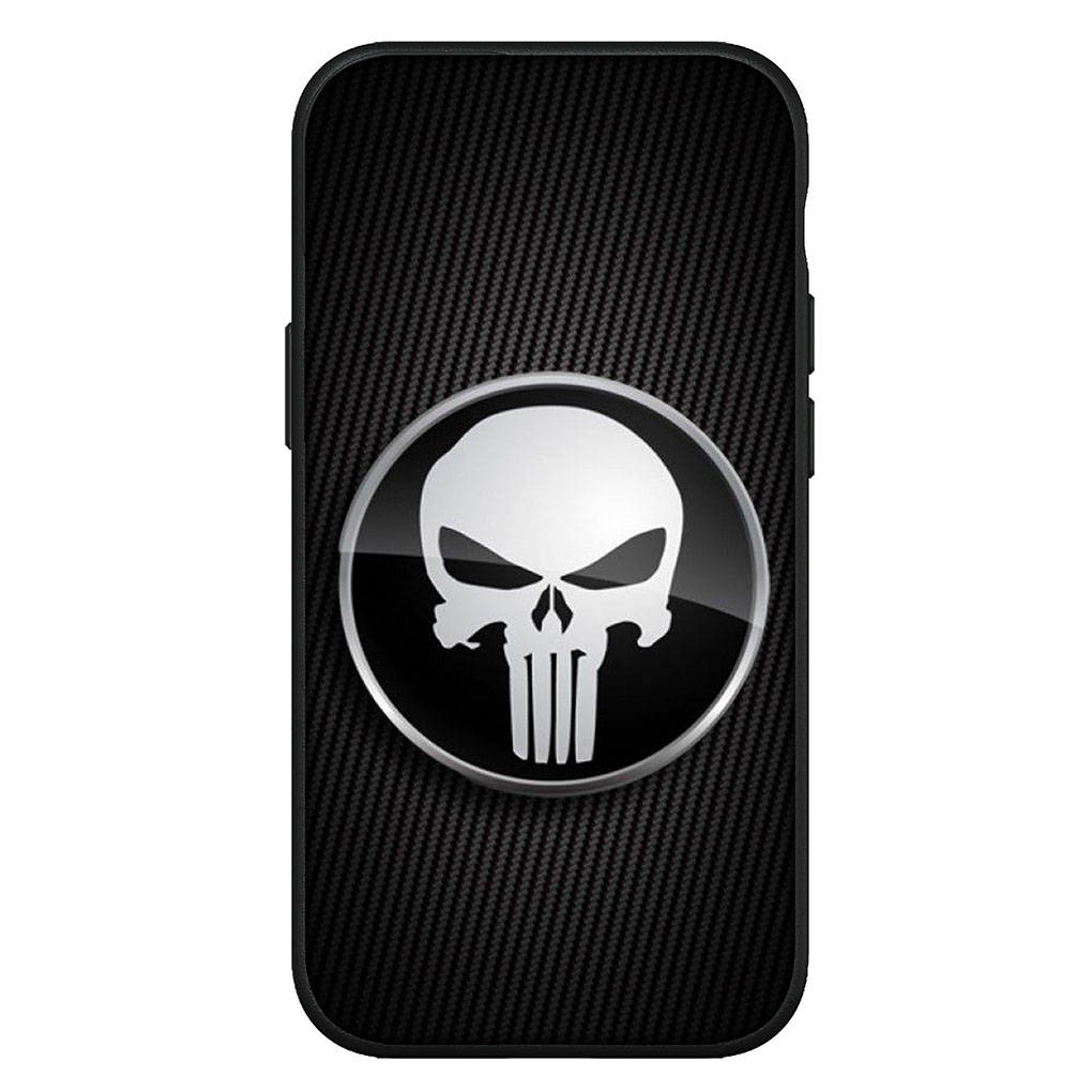 Для iPhone 16 15 X XR Samsung Galaxy S24 S23 Plus Xiaomi Redmi Note 13 12 11 Pro Max 9 10 14 OPPO Huawei Чехол Marvel Punishers Skull Phone Case