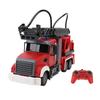 Пожарная машина с дистанционным управлением, разбрызгиватель воды, 11 каналов, звуковой и световой эффекты, дистанционное управление, воздушная лестница