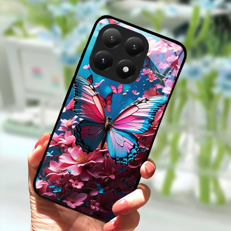Чехол для Xiaomi 15T Pro Ударопрочный Закаленное Стекло Задняя Крышка Для Xiaomi Mi 15 T 15TPro Защитный Чехол Для Xiaomi15T Fundas