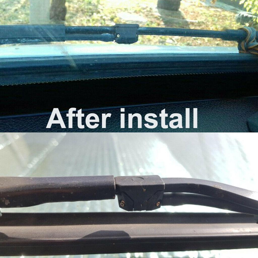 2pcs Car Windscreen Wiper Spray Jets Nozzles Spray Front Nozzle2pcs Water Glass Windshield In N L9A3