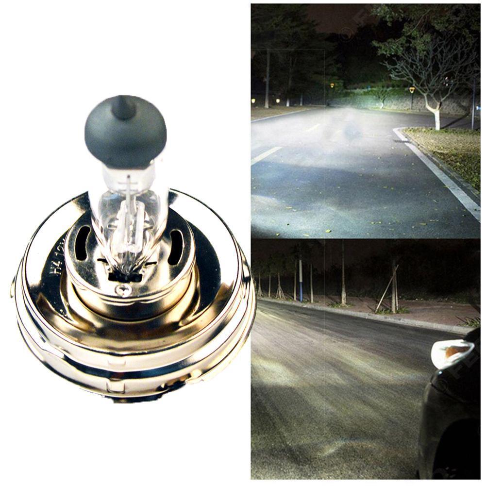 Hippcron 2 PCS(1 Pair) H4 P45T 12V 60/55W Clear Glass 3800K HeadLights Car Bulbs Halogen Lamps FREE SHIPPING