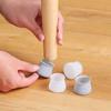 2739 Silicone Chair Table Foot Cover Protector Furniture Feet Round Non-slip Leg Caps Bottom Corner Floor Safely Anti-noise Pad