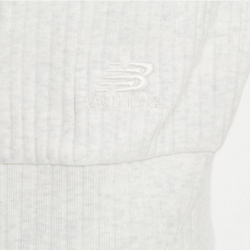 New Balance Half Club New Balance Женская куртка S с двухсторонним ребристым воротником на молнии Nbm