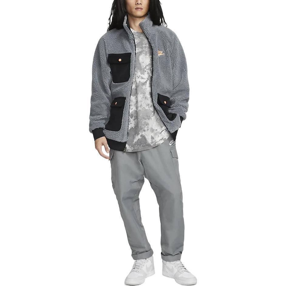 Nike Sportswear Full-Zip Reversible Jacket 'Grey' Men's DZ4713-065