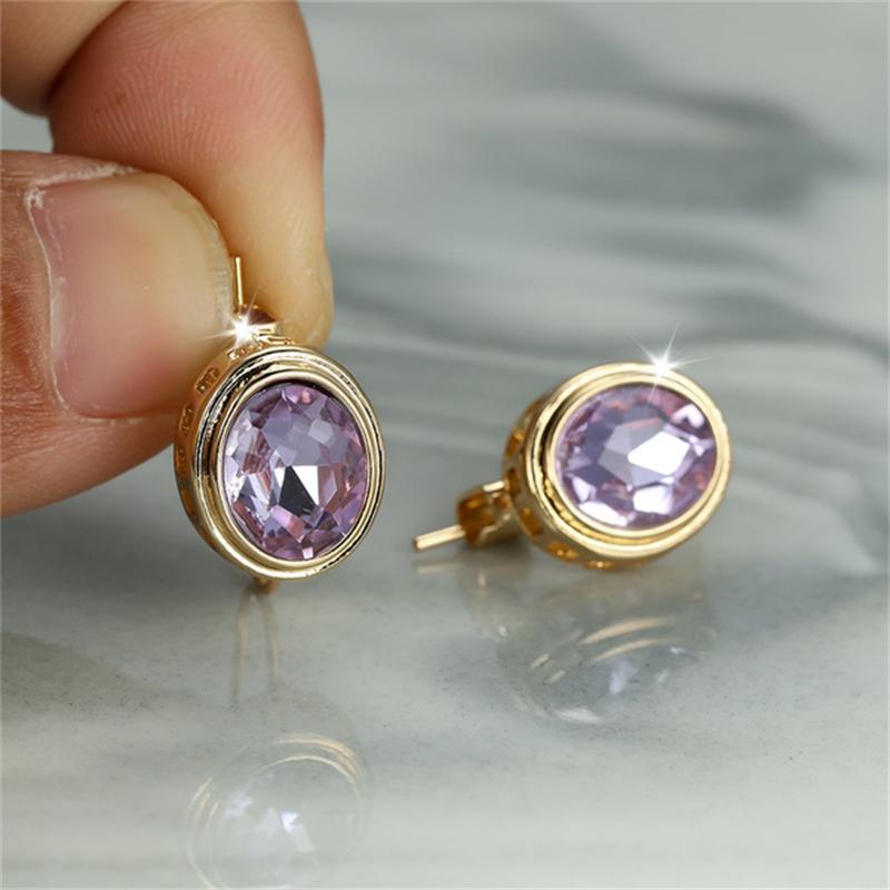 Винтажные синие овальные серьги-капли, женские элегантные свадебные банкетные украшения, подарки, серьги для помолвки и вечеринки