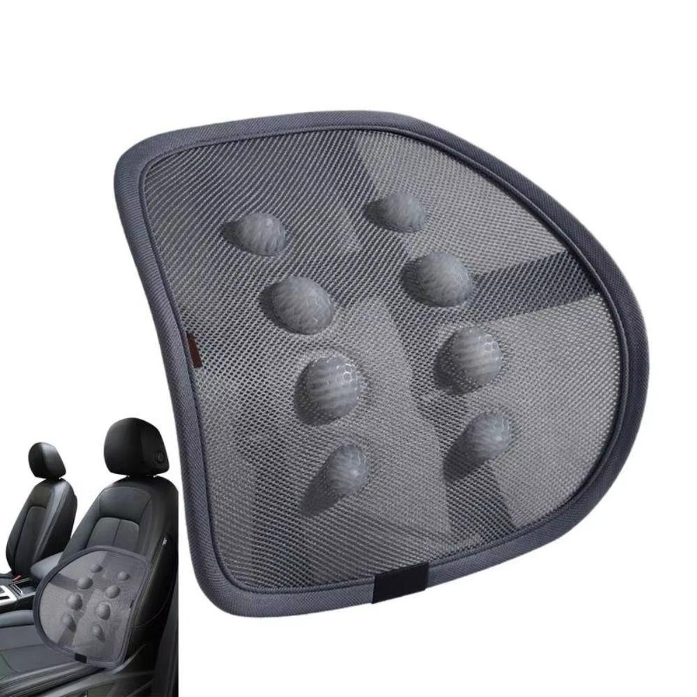 Mesh Car Lumbar Support Breathable Auto Pad Cushion Washable Lumbar Seat Pillow Summer
