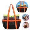 Large Capacity Mesh Beach Storage Bag Foldable Wash Storage Bag Swimming Handbag  Swimming Pool