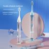 Portable Orthodontic Toothbrush with Integrated Toothpaste and Soft Bristle Interdental Brush for Braces and Teeth Correction