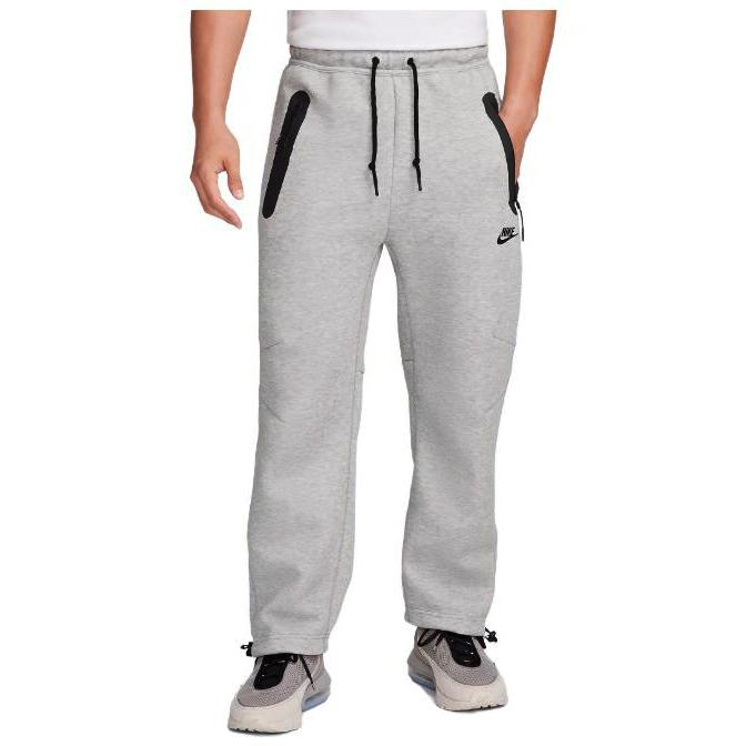 Nike Мужские спортивные штаны из флиса с завязками, темно-серые, FB8013-063