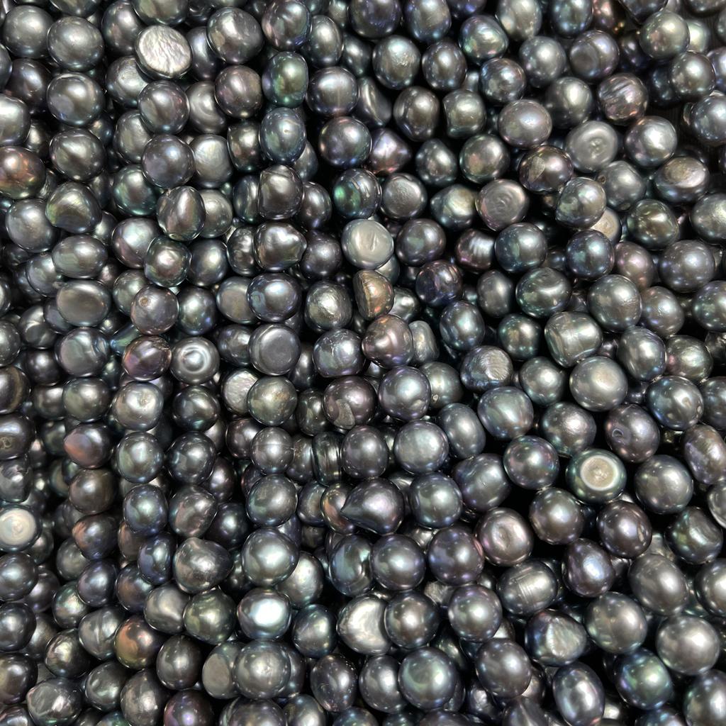 Подвеска своими руками из нерегулярного черного жемчуга 9-10 мм для изготовления ювелирных изделий своими руками, ожерелье, серьги, браслет, аксессуар, длина 36 см