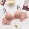 Women's Wire-Free Side Support Bra - Anti-Sagging, Breathable, Comfortable, Thin Cup