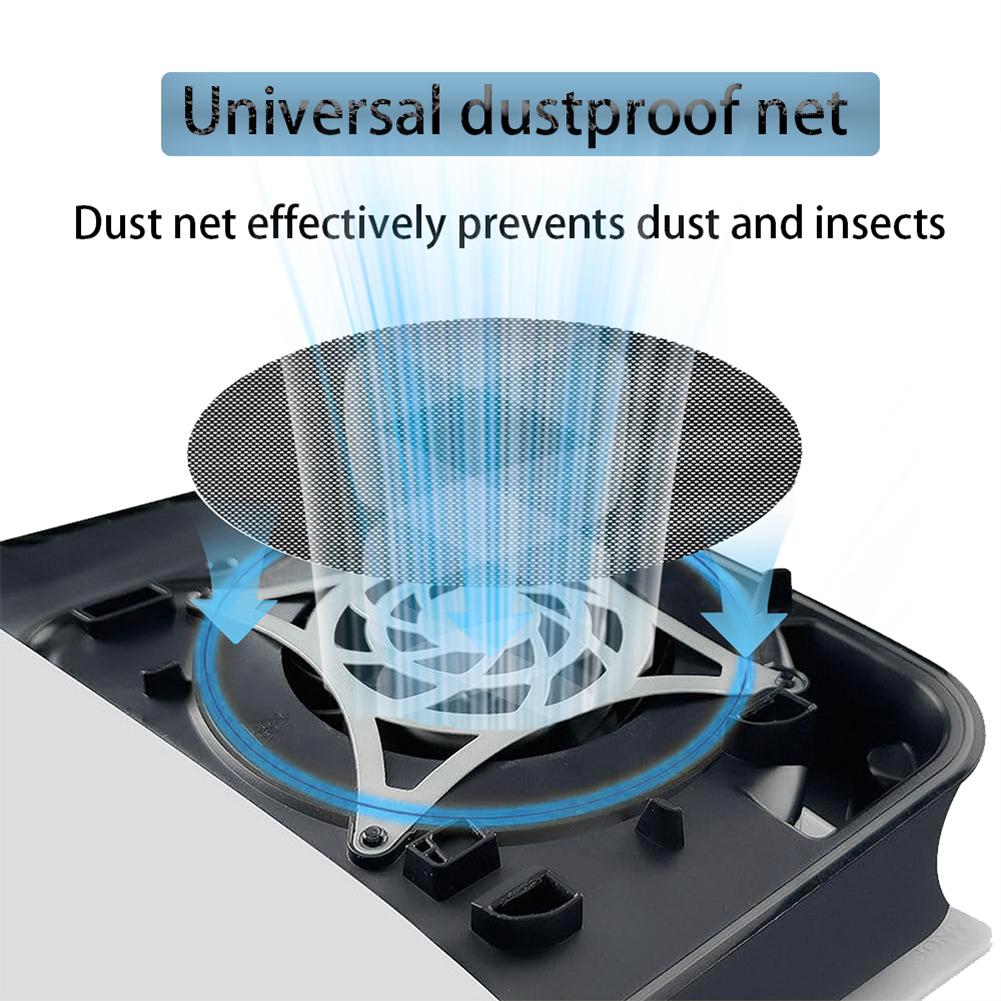 Protective Shell Cover with Cooling Vents Premium ABS Replacement Plate Anti-Scratch Faceplate For Sony PS5 Slim Console Cover