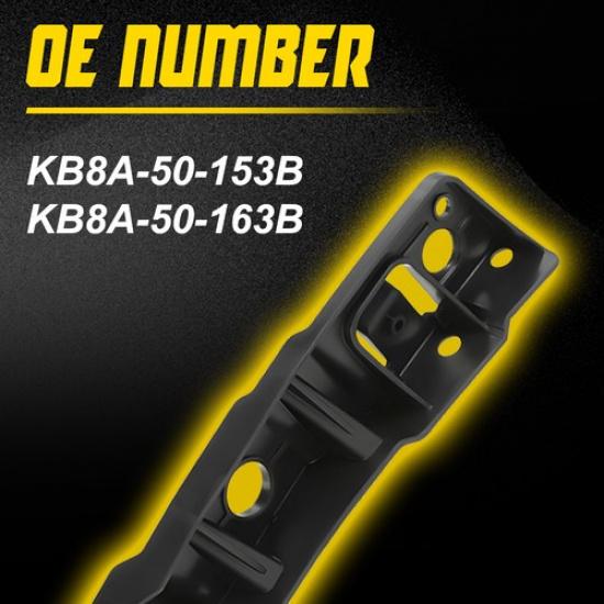 1/2Pcs Left Right Front Bumper Bracket Support For Retainer Mazda 2017- CX-5