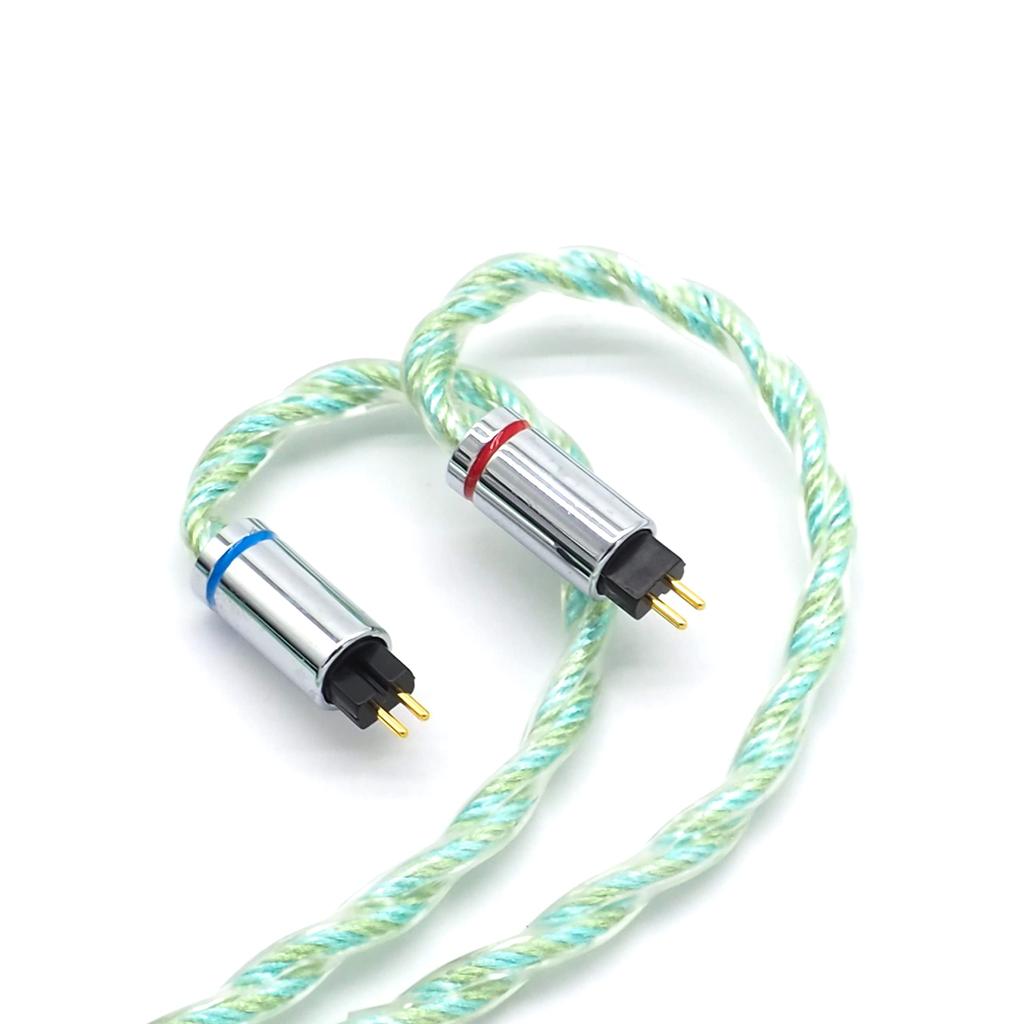 2-контактный кабель ручной работы, медная проволока, графеновая проволока, кабель для обновления наушников, сбалансированное соединение, 2-контактный сменный кабель, серия []SoundsGood - 4,4 мм, 4-жильный