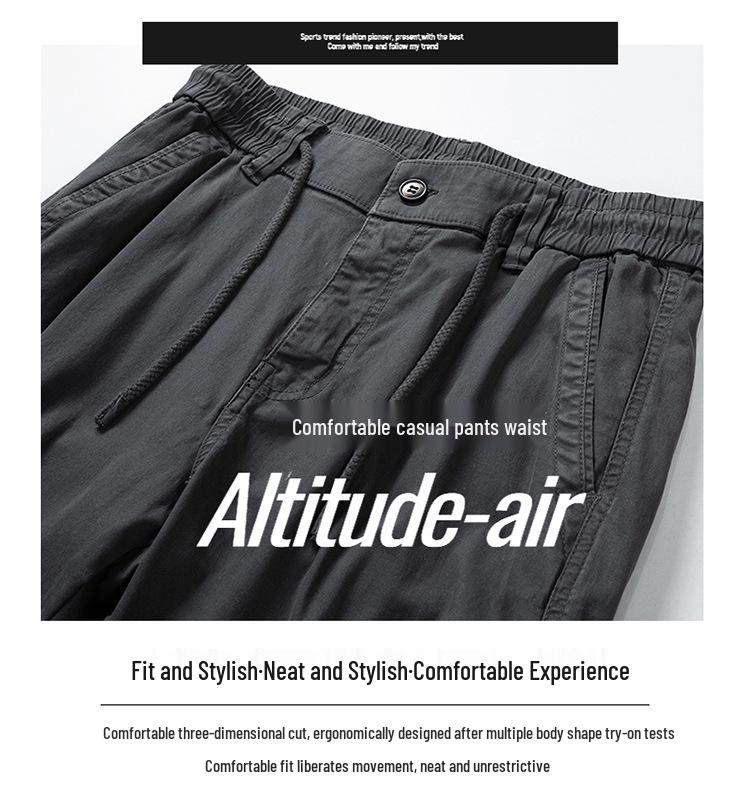 Men's Trendy Multi-Pocket Zipper Jogger Cargo Pants